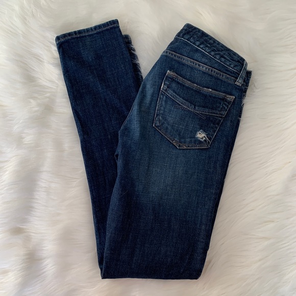 GAP Denim - Distressed skinny jean denim by GAP always skinny